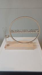 Bague en bois sur pied « I love you » neuve Dernière pièce, Maison & Meubles, Enlèvement ou Envoi, Comme neuf