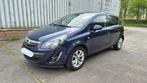 Opel Corsa 1,2 benzine met roze formulier, Auto's, Blauw, Leder en Stof, Handgeschakeld, Grijs