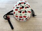 Kiddimoto fietshelm kersen cherry small S, Fietsen en Brommers, Gebruikt, Meisje, Ophalen, S