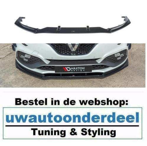 Maxton Spoiler Lip Splitter Voor Renault Megane 4 RS, Auto diversen, Tuning en Styling, Verzenden