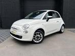 Fiat 500 ‘Lounge’ 1.2 benzine - airco - alu velgen - garanti, Auto's, Fiat, Voorwielaandrijving, 4 zetels, Stof, Wit