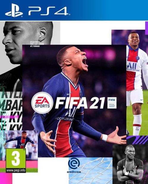 Fifa 21, Consoles de jeu & Jeux vidéo, Jeux | Sony PlayStation 4, Comme neuf, Sport, 3 joueurs ou plus, À partir de 3 ans, Enlèvement ou Envoi