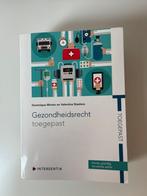 Gezondheidsrecht toegepast (vierde editie), Ophalen, Zo goed als nieuw, Valentina Staelens; Dominique Minten