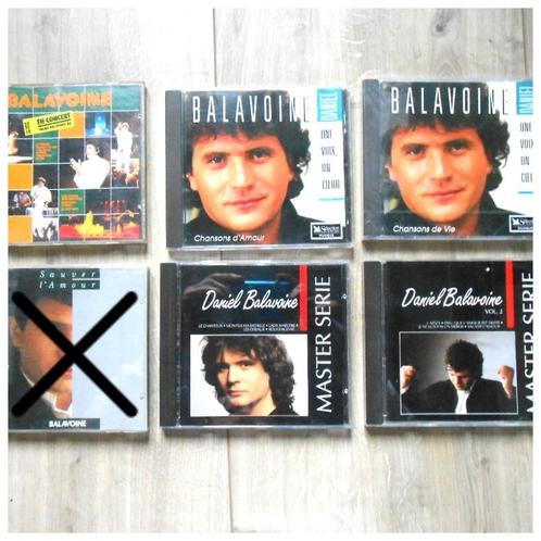 CD Daniel Balavoine €1,50 per stuk, 5 voor €5, Cd's en Dvd's, Cd's | Franstalig, Gebruikt, Verzenden
