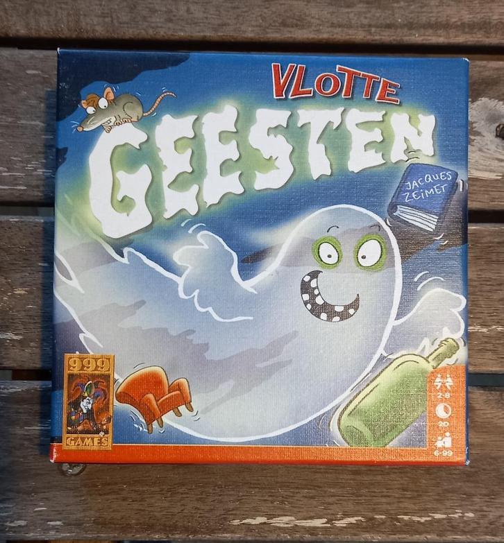 999 games vlotte geesten, Hobby en Vrije tijd, Gezelschapsspellen | Kaartspellen, Gebruikt, Ophalen