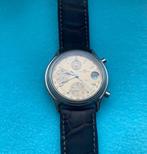 Baume & Mercier Chronographe Baumatic (référence 6103), Staal, Polshorloge, Ophalen of Verzenden, Omega