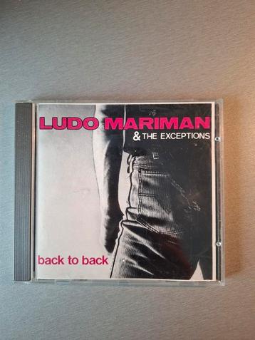 Cd. Ludo Mariman. Back to back. beschikbaar voor biedingen