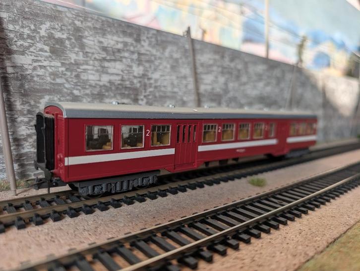 SNCB NMBS | Lima/Jocadis | M2 B11 Bordeaux |, Hobby & Loisirs créatifs, Trains miniatures | HO, Utilisé, Wagon, Lima, Analogique