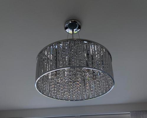 Twee kristallen kroonluchters, Huis en Inrichting, Lampen | Kroonluchters, Zo goed als nieuw, Ophalen