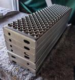 traptreden perfo griptreden inox rvs 1x5 stuks 1x6 stuks, Ophalen of Verzenden, Nieuw, Trap