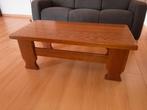 salontafel massiek eik, 100 tot 150 cm, 50 tot 75 cm, Klassiek, Eikenhout