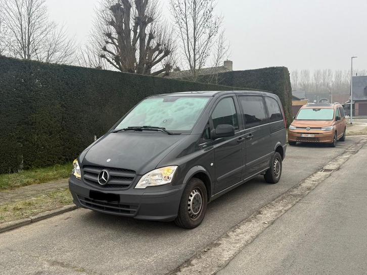 Mercedes Vito 2.2CDTI EURO5✅, Autos, Mercedes-Benz, Entreprise, Vito, Diesel, Euro 5, 5 portes, Boîte manuelle, Argent ou Gris