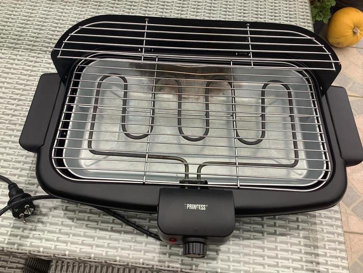 Princess elektrische barbecue, Tuin en Terras, Elektrische barbecues, Zo goed als nieuw, Ophalen