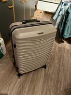 Beige Reiskoffer, Hard kunststof, Nieuw, Slot, 35 tot 45 cm