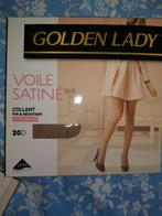 Collant voile satiné miel T3 GOLDEN LADY, Taille 40/42 (M), Enlèvement ou Envoi, Neuf, Golden lady