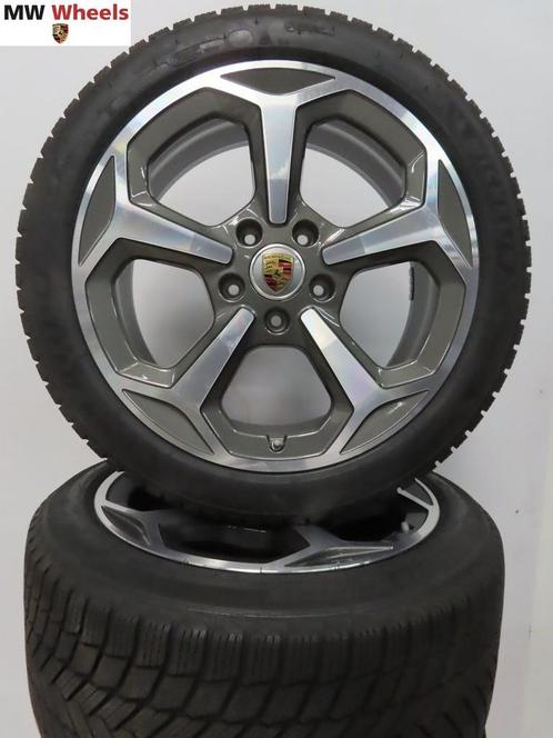 Originele Porsche Taycan 20 inch velgen nieuwe winterbanden, Auto-onderdelen, Banden en Velgen, Banden en Velgen, Winterbanden