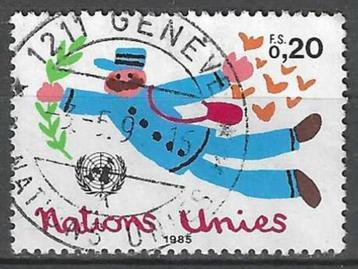 Verenigde Naties 1985 - Yvert 131 - Vliegende postbode (ST) beschikbaar voor biedingen