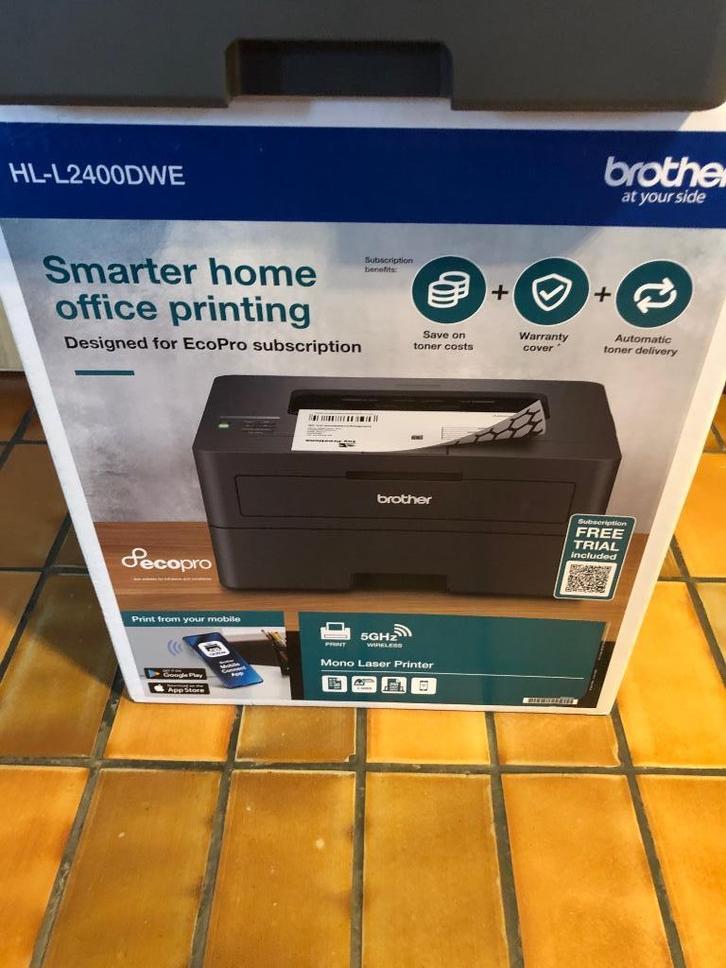 Brother HL-L2400DWE, Computers en Software, Printers, Nieuw, Laserprinter, Draadloos, Ophalen