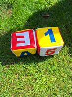 Letter en cijfer kubus speelgoed, Kinderen en Baby's, Overige Kinderen en Baby's, Ophalen, Gebruikt