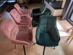 6 eetkamer stoelen Shannon Velvet, Huis en Inrichting, Stoelen, Ophalen, Zo goed als nieuw