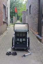 Fietskar Thule Chariot Lite Agave Groen 2-zit, Ophalen, Opvouwbaar, 20 tot 40 kg, Zo goed als nieuw