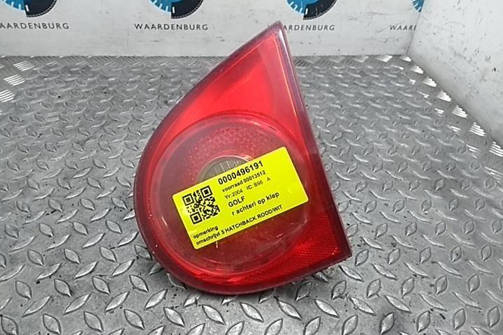 VOLKSWAGEN GOLF 1K1 1.6 16V FSI 85KW 5DRS [R_TAILLIGHT] 2004, Auto-onderdelen, Verlichting, Gebruikt, ARN erkend, Stiba lid, Erkend duurzaam