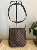 Louis Vuitton damier ebene Musette, Handtassen en Accessoires, Tassen | Damestassen, Ophalen of Verzenden, Zo goed als nieuw, Bruin
