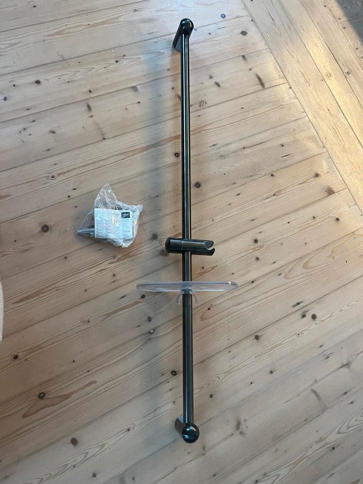 Grohe glijstang hard graphite euphoria 90-100 cm, Bricolage & Construction, Sanitaire, Comme neuf, Douche, Enlèvement