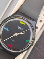 SWATCH KOM NIET TE LAAT - GA-100 - 1984, Ophalen of Verzenden, Polshorloge, 1960 of later
