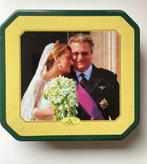 Laurent en Claire - blikken doos Delacre, Verzamelen, Koningshuis en Royalty, Ophalen of Verzenden, Gebruikt