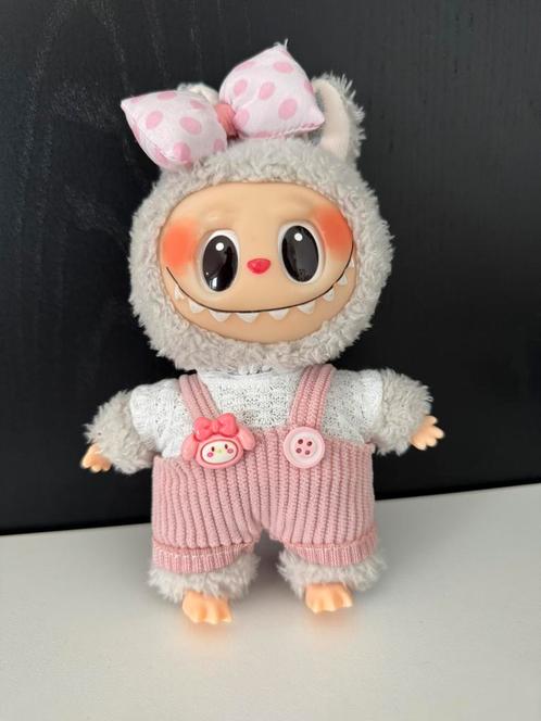Roze Labubu outfit – 3-delig setje, Verzamelen, Poppetjes en Figuurtjes, Nieuw, Ophalen of Verzenden