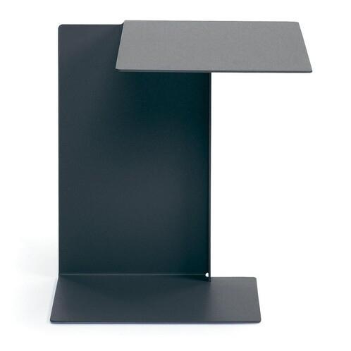 Exclusieve Diana B bijzettafel – RAL7012 (basaltgrijs), Huis en Inrichting, Tafels | Bijzettafels, Gebruikt, Rechthoekig, Metaal of Aluminium