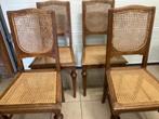 12 gecanneerde stoelen, Ophalen, Gebruikt, Hout, Vijf, Zes of meer stoelen