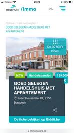 Handelspand met appartement, Immo, Huizen en Appartementen te koop, Tot 200 m², Antwerpen, Antwerpen (stad), 3 kamers