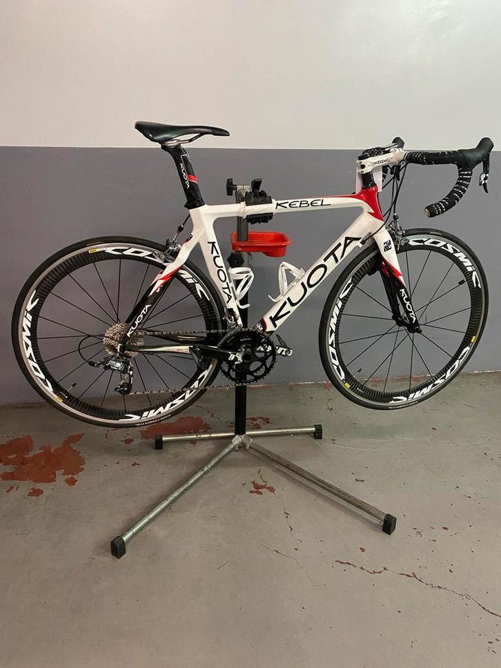 Koersfiets kuota full carbon, Fietsen en Brommers, Fietsen | Racefietsen, Zo goed als nieuw, Carbon, Ophalen
