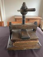 Oude eiken boekenpers, Antiek en Kunst, Ophalen