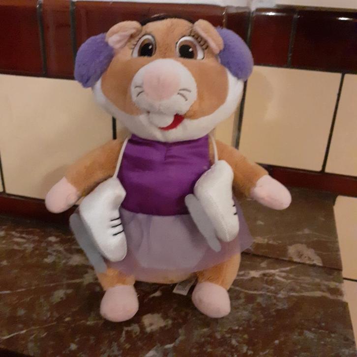 Albert Heijn hamster schaatser, Verzamelen, Poppen, Zo goed als nieuw, Ophalen of Verzenden