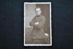 CPA Photo carte originale militaire belge Belgique Uniforme, Collections, Objets militaires | Général, Enlèvement ou Envoi, Armée de terre