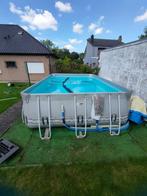 Piscine zodiac + pompe à chaleur, Tuin en Terras, Zwembaden, 300 cm of meer, Zo goed als nieuw, Rechthoekig, Ophalen