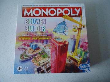 "Monopoly" Bouwen Belgische Editie Hasbro in nieuwe staat ! beschikbaar voor biedingen