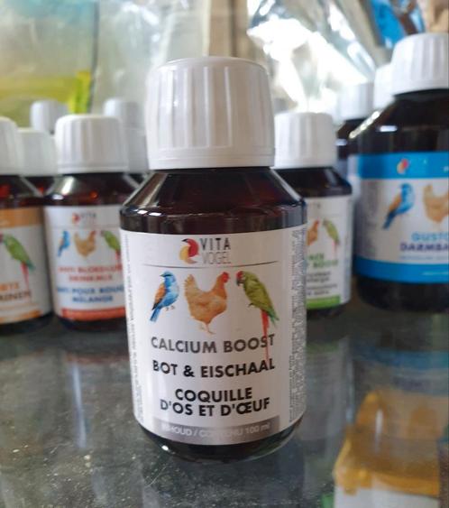Calcium Boost Bot & Eischaal 100ml - Vita Vogel, Dieren en Toebehoren, Pluimvee | Toebehoren, Nieuw, Ophalen