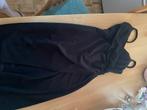 Nieuw zwarte jurk lang, Neuf, Enlèvement ou Envoi, Taille 36 (S), Sous le genou