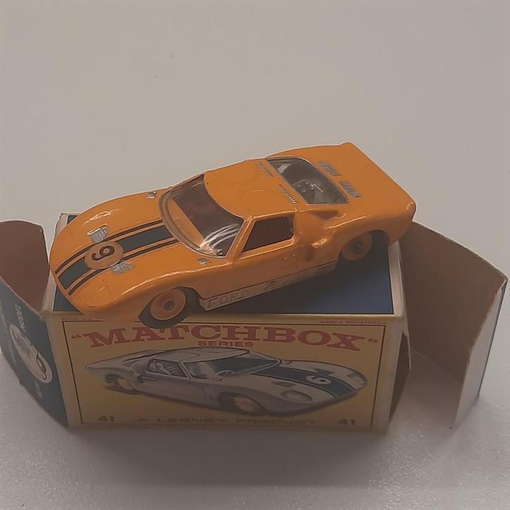 MATCHBOX UK n 41 : FORD GT*VINTAGE*UNIQUE... *, Hobby & Loisirs créatifs, Voitures miniatures | 1:87, Neuf, Voiture, Matchbox