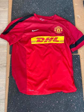 Manchester United trainingsshirt DHL sponsor Dri-Fit maat XL beschikbaar voor biedingen