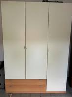 Zeer functionele witte kledingkast, Huis en Inrichting, Ophalen, Gebruikt, 200 cm of meer, 150 tot 200 cm