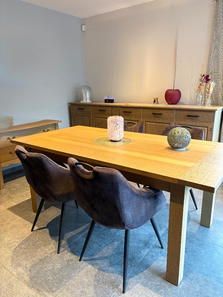 Salle à manger, Maison & Meubles, Enlèvement, Comme neuf, Classique, 4 à 6 chaises