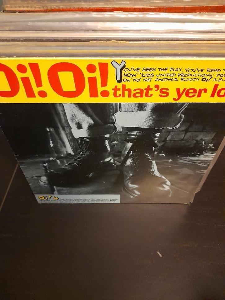 lp - various - oi oi that's yer lot - bak 4, Cd's en Dvd's, Vinyl | Hardrock en Metal, Gebruikt, Ophalen of Verzenden