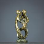 Beeld- Familiebeeld van drie personen, Antiek en Kunst, Ophalen of Verzenden