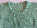 Pull pour femme - motif tricoté - vert - taille M, Enlèvement ou Envoi, Porté, Taille 38/40 (M), Vert