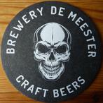 Bierviltje Brewery De Meester Craft Beers, Ophalen of Verzenden, Nieuw, Viltje(s), Overige merken